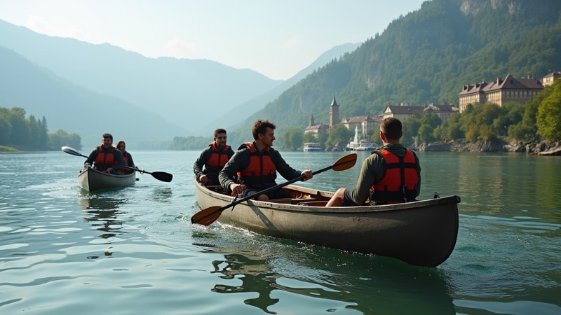 1,500 Mile Danube Canoe Expedition - August 19th to October 11th 2016, Concept art for illustrative purpose, tags: und - Monok